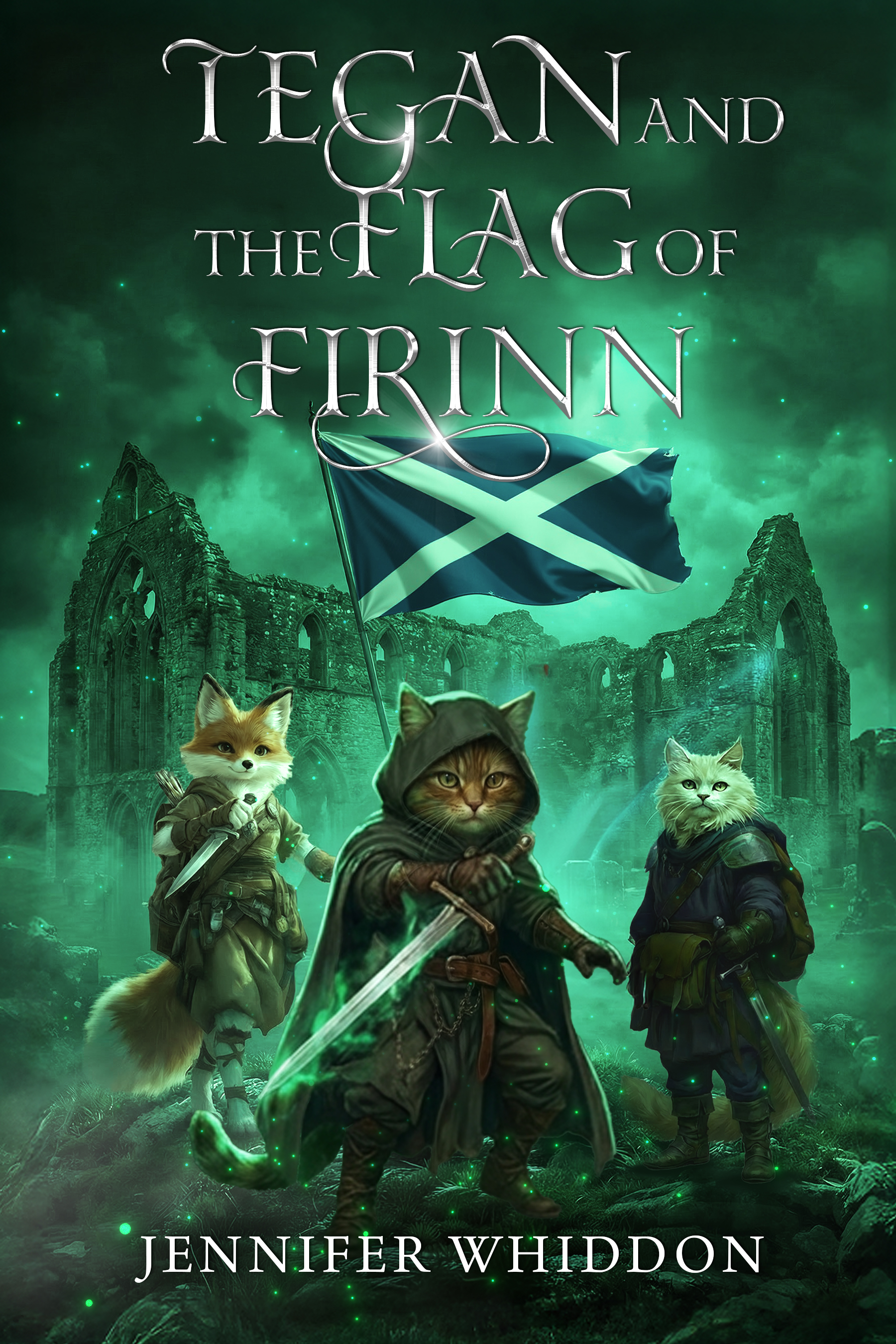 Tegan and the Flag of Firinn book cover